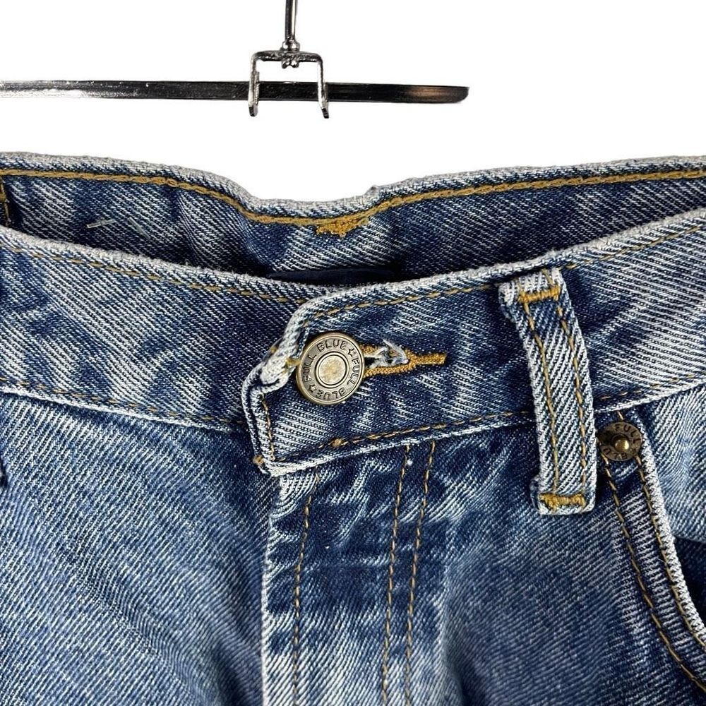 Full Blue Straight Jeans 32x30 Men’s Dark Wash Pre-Owned [#3340] - Picture 4 of 6